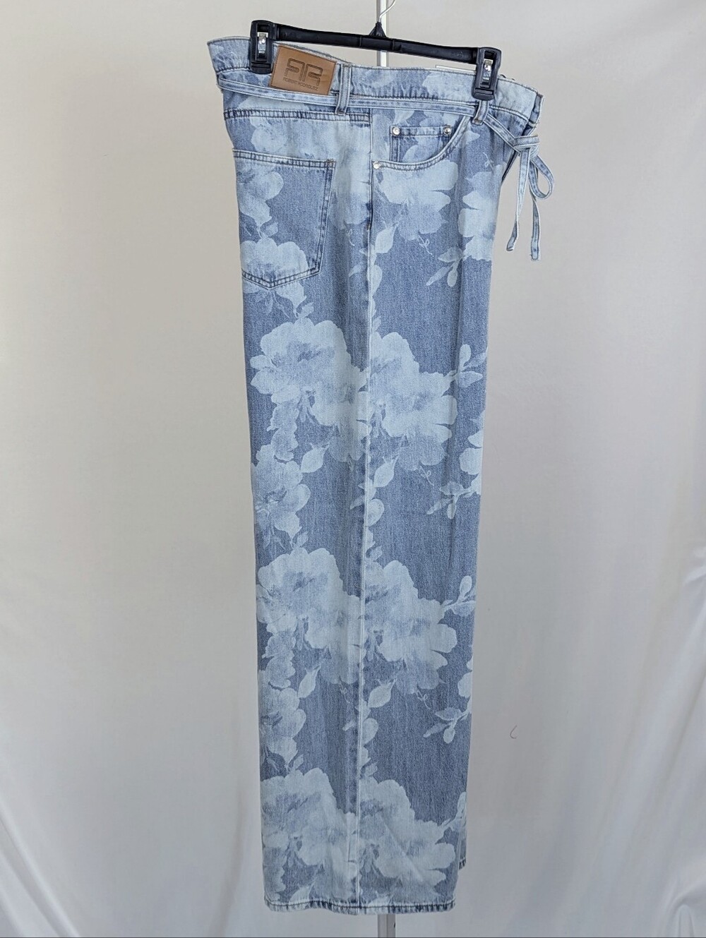Robert Rodriguez Jeans High Rise Slouchy Wide Leg Rose Bouquet Faded Wash 29 NWT - Picture 11 of 13